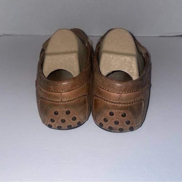 Polo Ralph Lauren Wes Brown Leather Penny‎ Loafers Size 10.5 - Picture 5 of 7